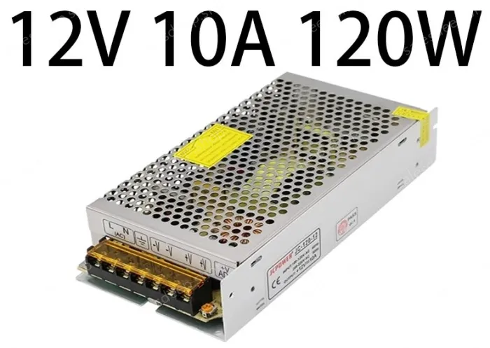 DC switching power supply, LED light strip light box monitoring special transformer 12V 10A 120W